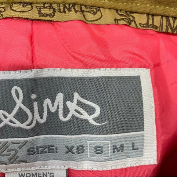 Sims‎ Snowboard Pants Woman Small  Cargo Pockets Pink Plaid Insulated Ski Winter - Picture 9 of 14